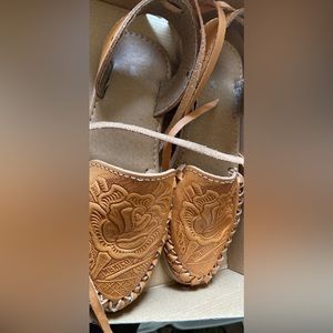 Brown girls mexican huaraches